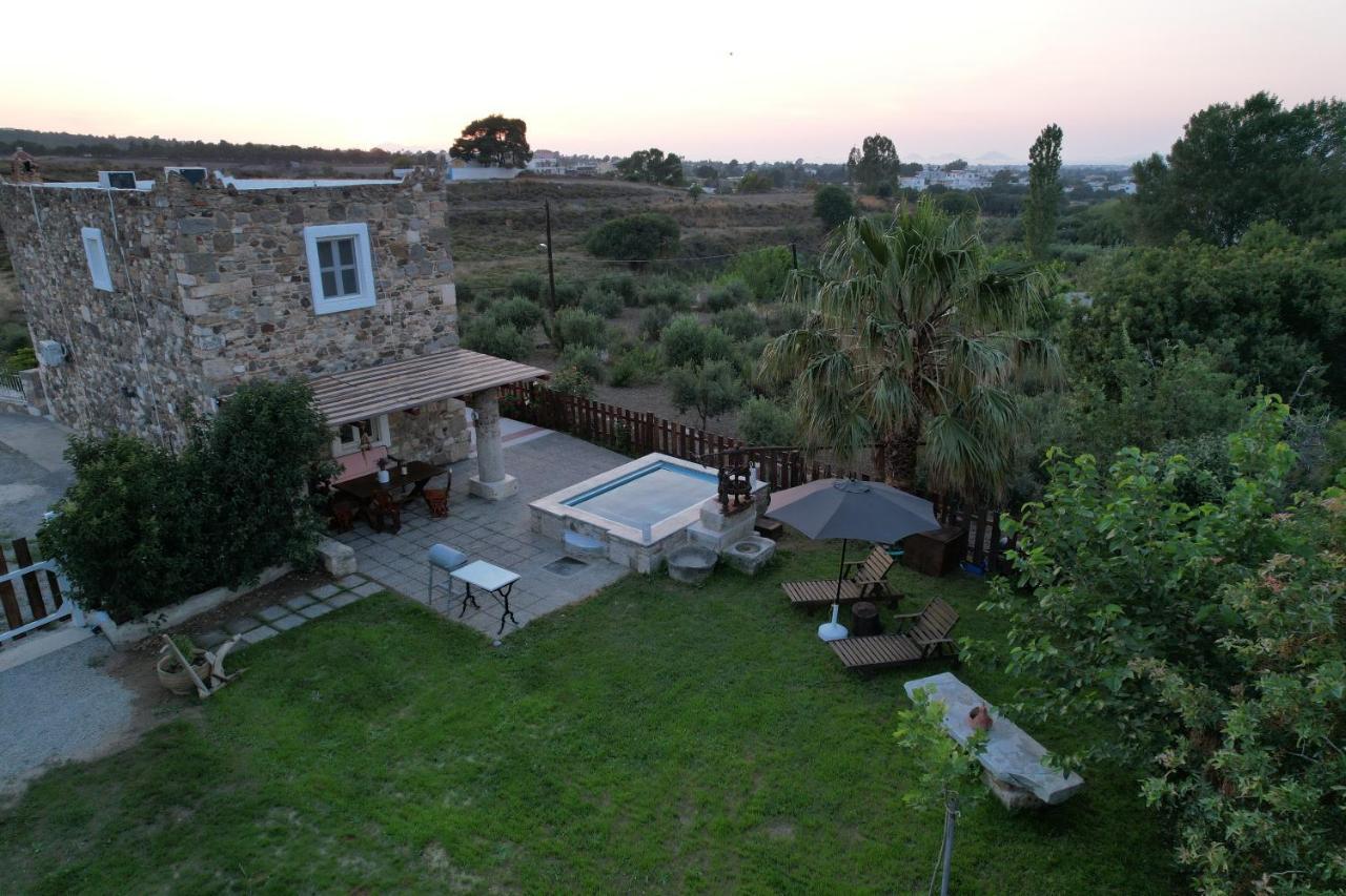 Traditional Kos Villa With Swimming Pool, Lawn Yard And Bbq Eksteriør bilde