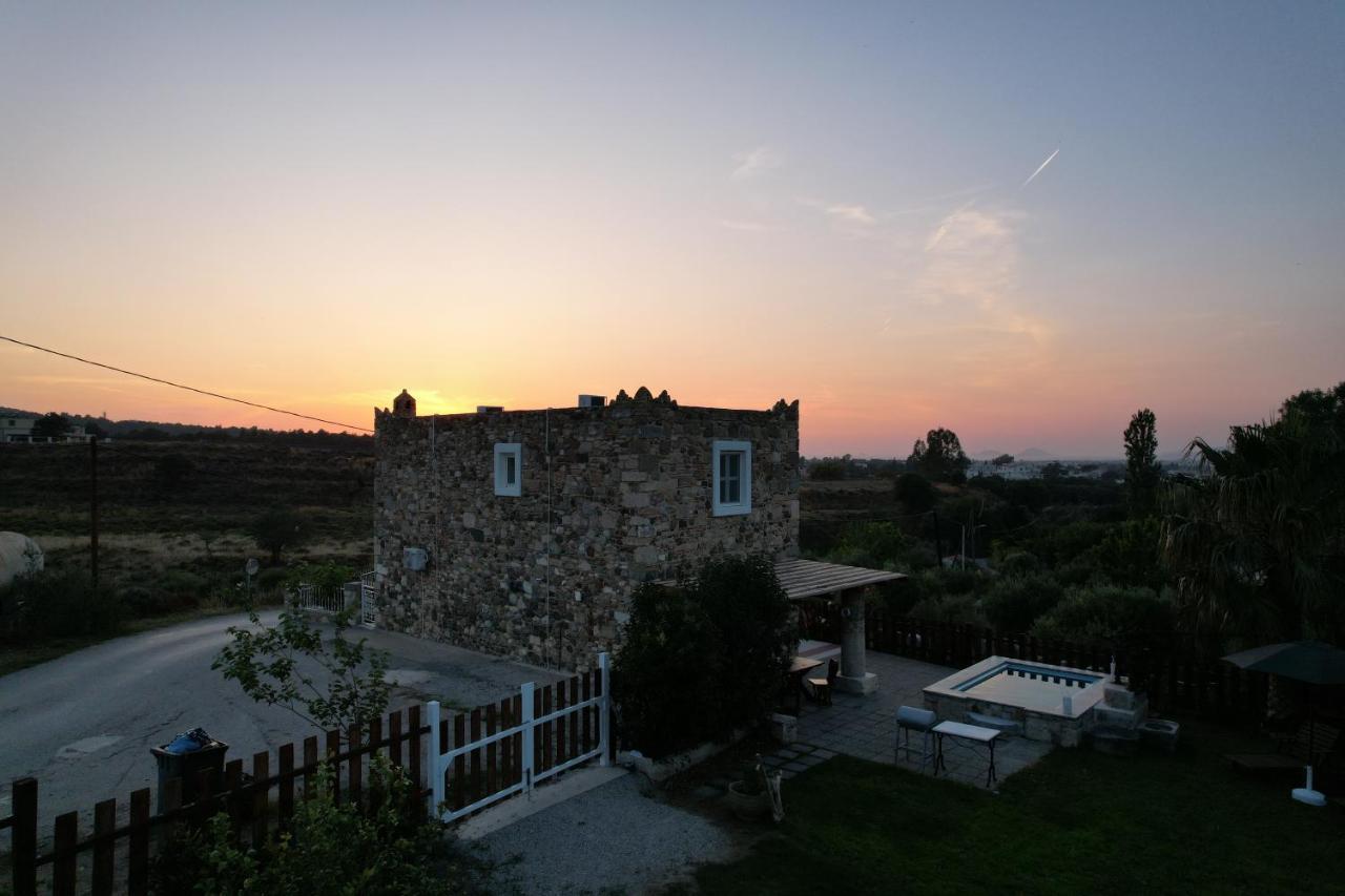 Traditional Kos Villa With Swimming Pool, Lawn Yard And Bbq Eksteriør bilde