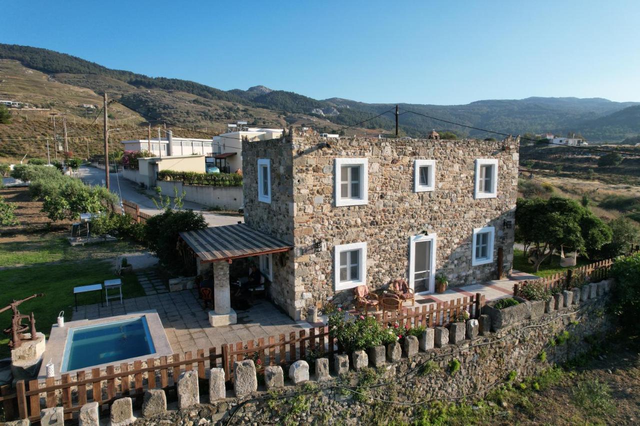 Traditional Kos Villa With Swimming Pool, Lawn Yard And Bbq Eksteriør bilde