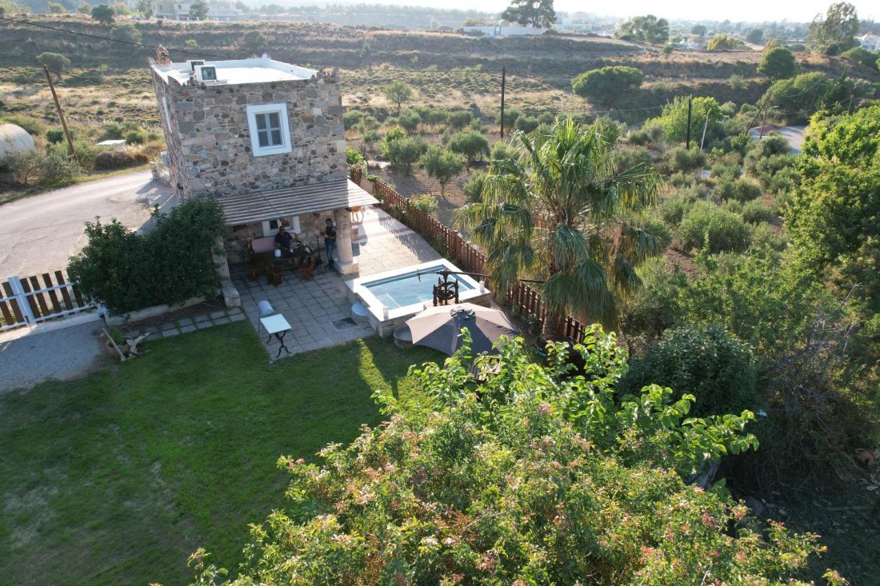 Traditional Kos Villa With Swimming Pool, Lawn Yard And Bbq Eksteriør bilde