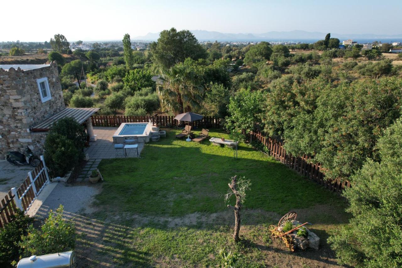 Traditional Kos Villa With Swimming Pool, Lawn Yard And Bbq Eksteriør bilde