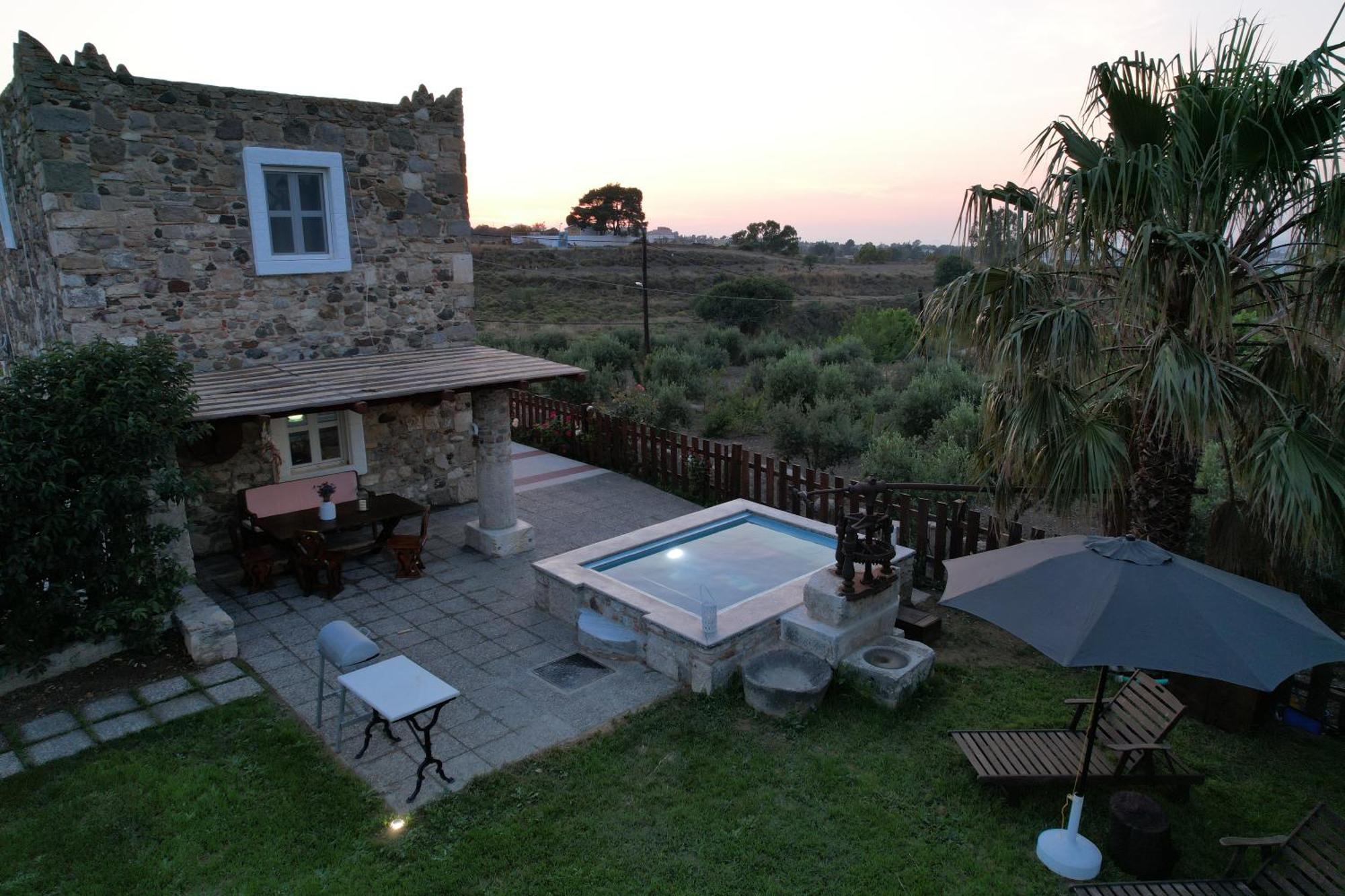 Traditional Kos Villa With Swimming Pool, Lawn Yard And Bbq Eksteriør bilde