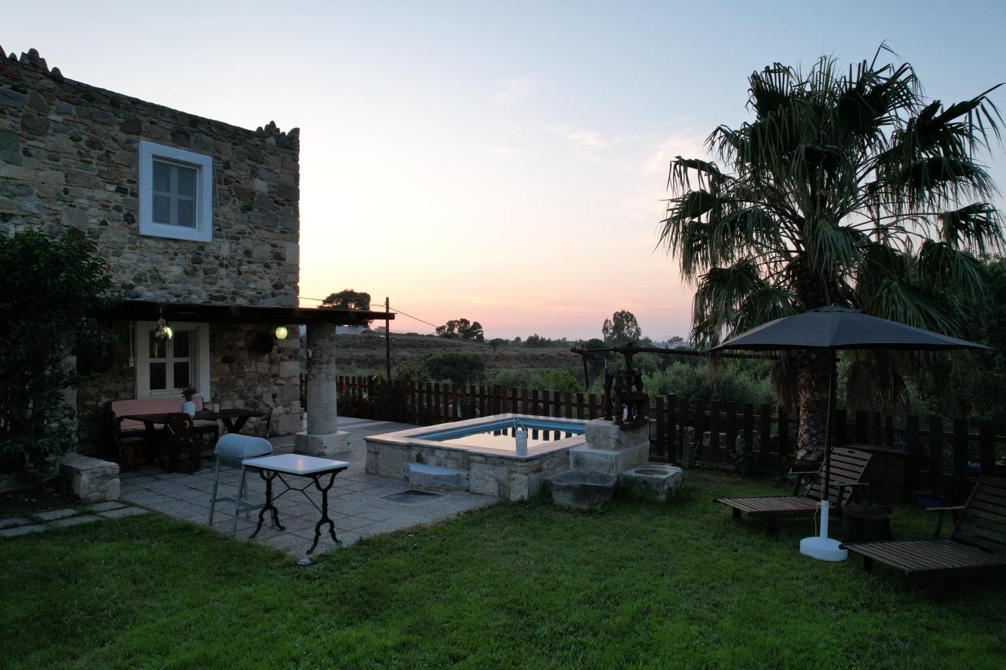 Traditional Kos Villa With Swimming Pool, Lawn Yard And Bbq Eksteriør bilde