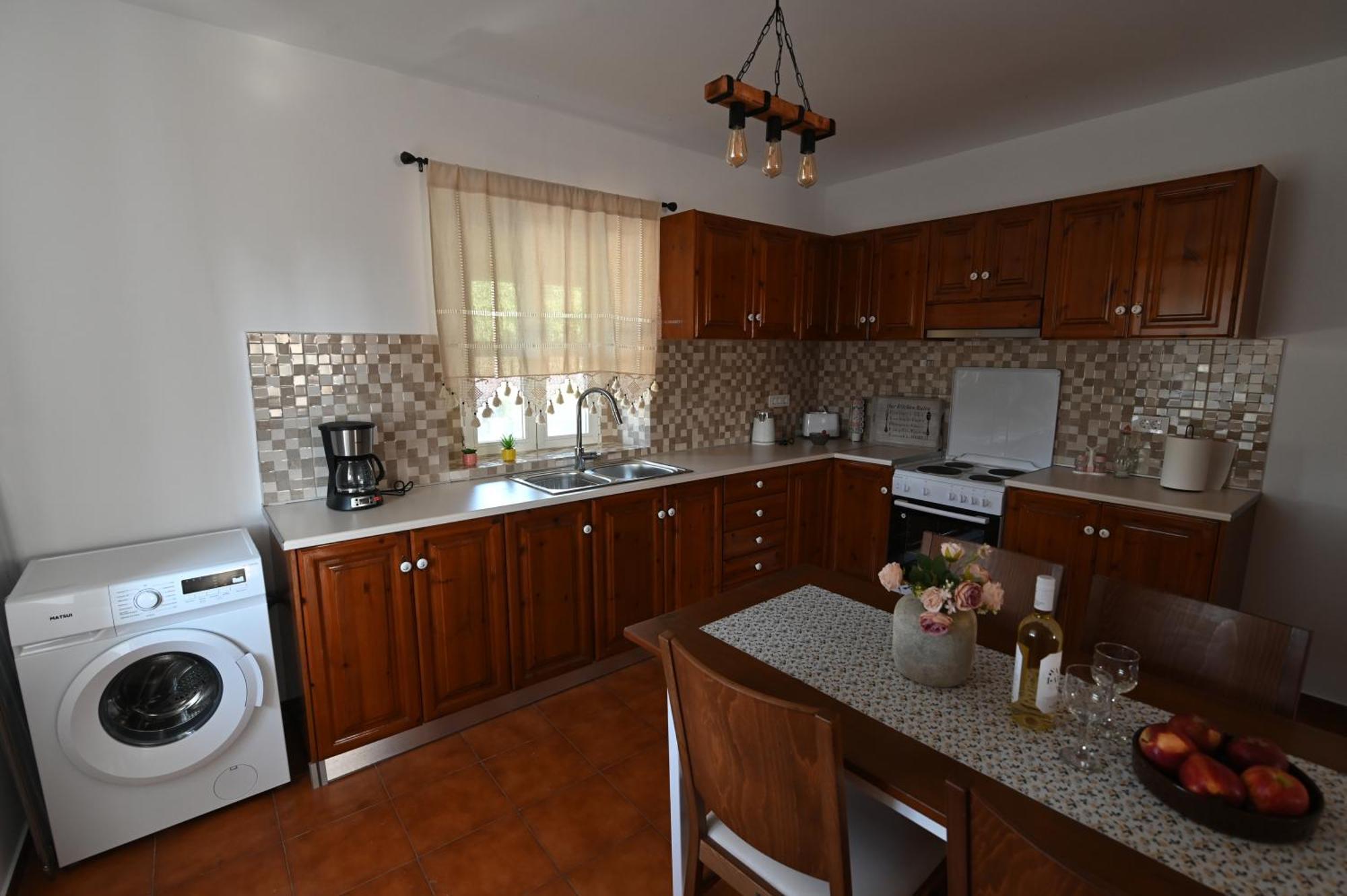 Traditional Kos Villa With Swimming Pool, Lawn Yard And Bbq Eksteriør bilde